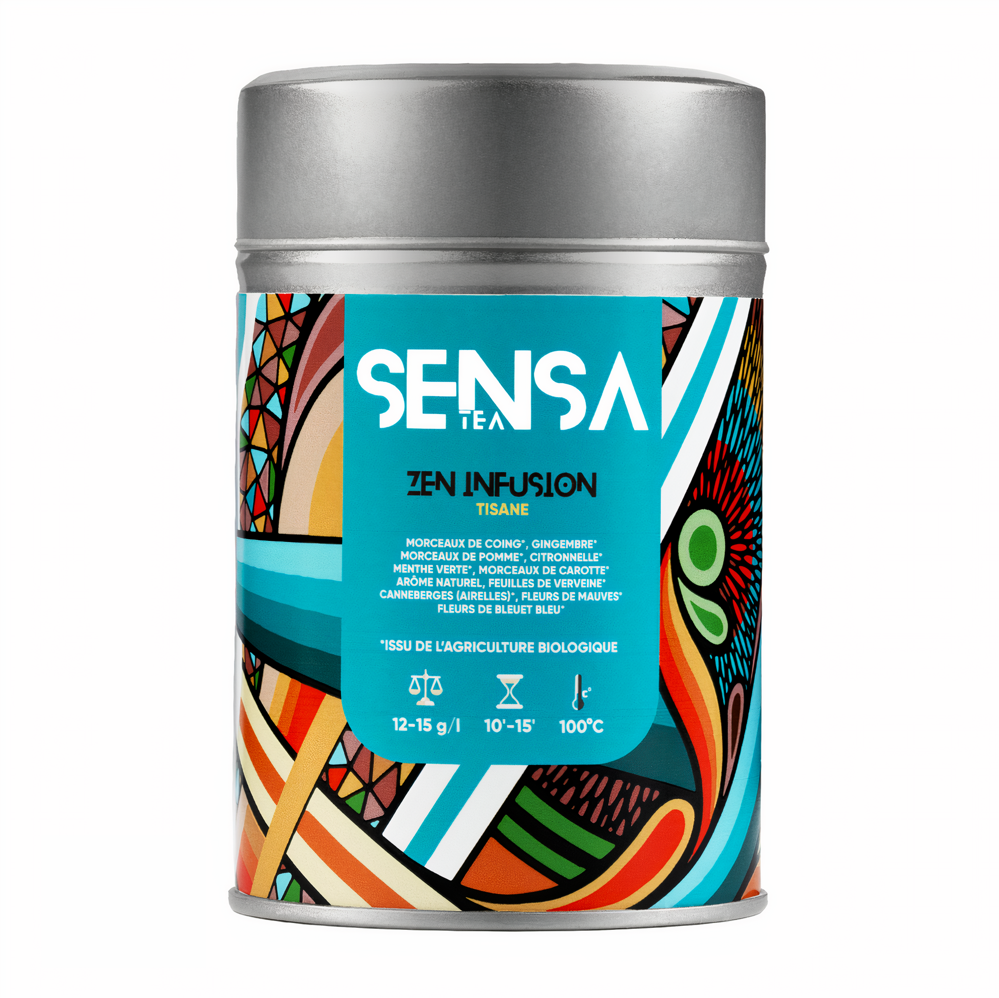 Sensatea - Zen Infusion Bio - tisane saveur gingembre citron