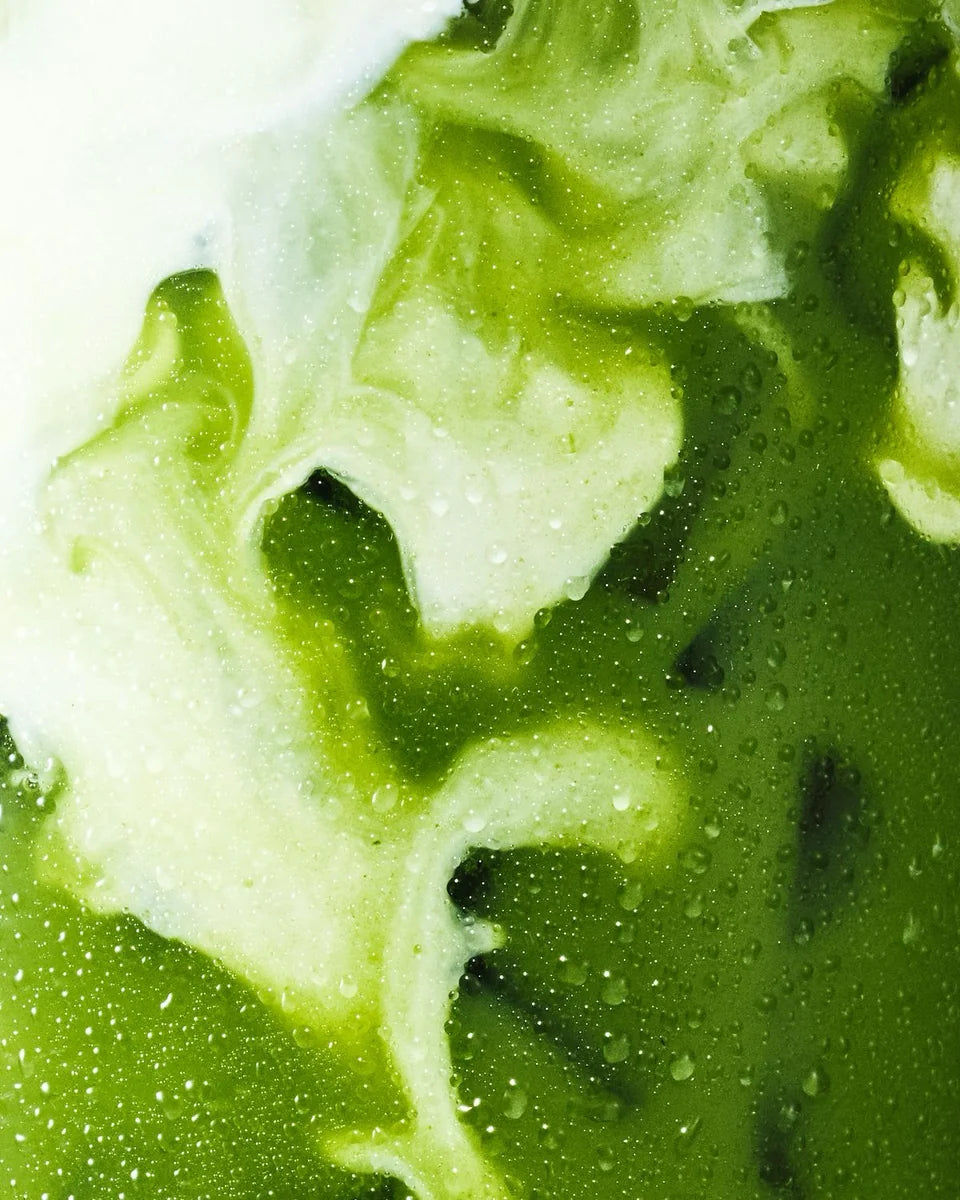 Matcha latte Sensatea : tourbillon de lait et de matcha vert Image